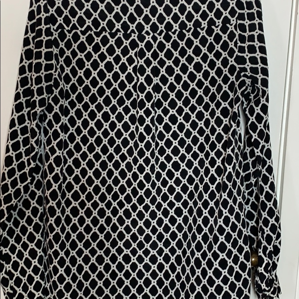 Gap size Sm/tall black/white tunic top - Picture 7 of 7